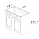 S3621B-34-1/2 Newport Espresso Shaker RTA