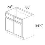 SB36 Sonoma Slim Indigo Shaker Pre-Assembled