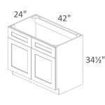 SB42 Chatham Desert Oak Shaker Pre-Assembled