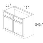 SB42 Sonoma Slim Dove Shaker Pre-Assembled