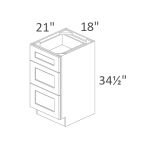 VDB18-34 Chatham Mocha Shaker Pre-Assembled