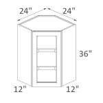 GDWDC2436 Vienna Rift Oak Shaker RTA