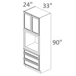 OC3390 Lexington White RTA