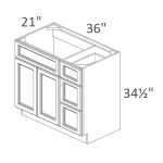 V3621DR Easton Bourbon Oak RTA