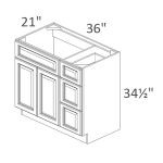 V3621DR Charleston Cappuccino RTA