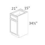 VB15-34 Sonoma Slim Indigo Shaker Pre-Assembled