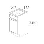 VB18-34 Sonoma Slim Kona Shaker Pre-Assembled