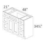 VDDB48 Salem Grey Shaker RTA