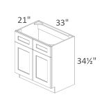 VSB33-34 Chatham Nickel Shaker Pre-Assembled