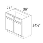 VSB36-34 Sonoma Slim Timber Shaker Pre-Assembled