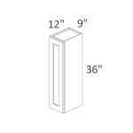 W0936 Classic White Shaker Pre-Assembled