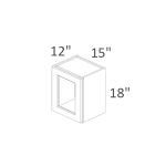 W1518GD Salem Navy Shaker RTA