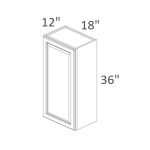 W1836 Jackson Chocolate Glaze Pre-Assembled