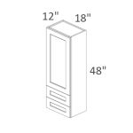 W2D1848 Newport Blaze Black Shaker RTA