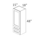 WD1848 Chatham Pitch Black Shaker Pre-Assembled