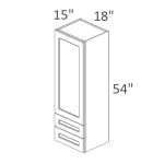 WD1854 Chatham Pitch Black Shaker Pre-Assembled