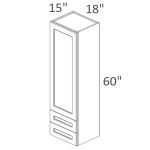 WD1860 Chatham Pitch Black Shaker Pre-Assembled