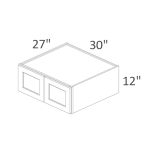 W301227 Classic White Shaker Pre-Assembled