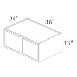 W361524 Sonoma Slim Desert Oak Shaker Pre-Assembled