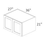 W362127 Classic White Shaker Pre-Assembled