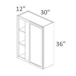 WBLC3036 York Slim Blue Shaker RTA