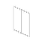 W2412BGD York Slim Oak Shaker