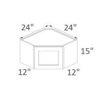 WDC2415 Chatham Mocha Shaker Pre-Assembled