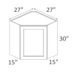 WDC273015 Chatham Hunter Green Shaker Pre-Assembled