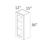 WM1536H Sienna Shaker Pre-Assembled