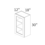 WM1830H Classic White Shaker Pre-Assembled