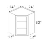 WMDC2430H Belfast Cream Glaze Pre-Assembled