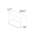 WMSSHELF Salem Navy Shaker RTA