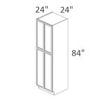 TP242484 Sonoma Slim Desert Oak Shaker Pre-Assembled