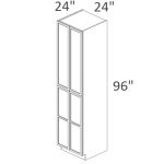 WP249624 Dayton Slim White Shaker RTA