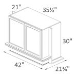 WHB3630 Lexington Blue RTA