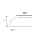 CM96K-4 York Slim Oak Shaker