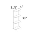 WES0530 York Slim Oak Shaker RTA