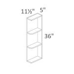 WES0536 Newport Blaze Black Shaker RTA