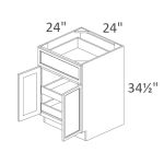 B242RS Dayton Slim White Shaker RTA