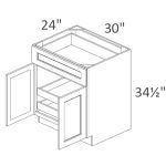 B30S2RS Salem Black Shaker RTA