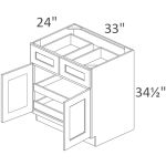 B332RS Salem Black Shaker RTA