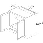 B36FH1RS Dayton Slim White Shaker RTA
