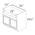 FSB36 Springfield White RTA
