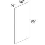 S3696 Dayton Slim White Shaker