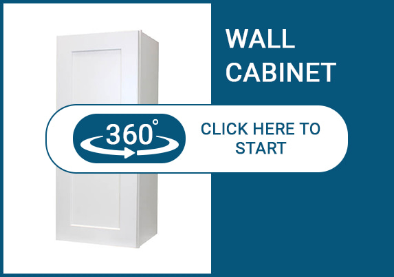 Classic White Shaker Wall Cabinet