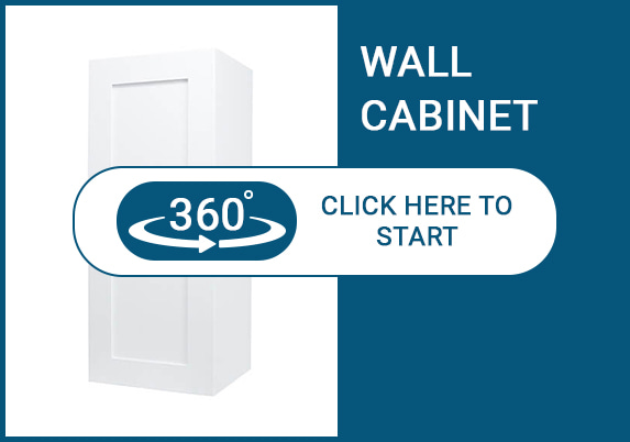 Madison White Shaker Wall Cabinet