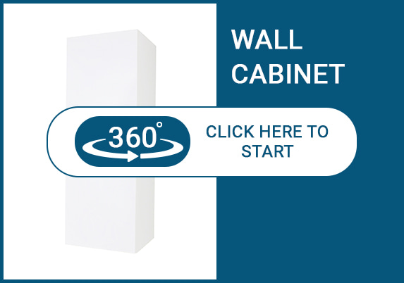 Ultra White Wall Cabinet