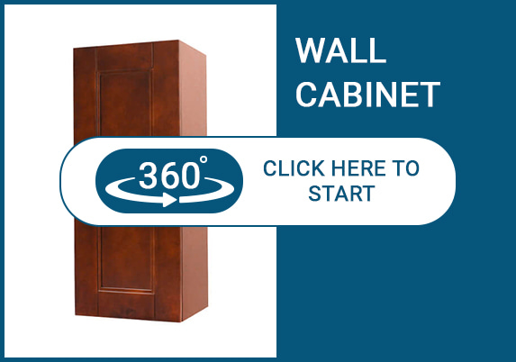 Walnut Shaker Wall Cabinet