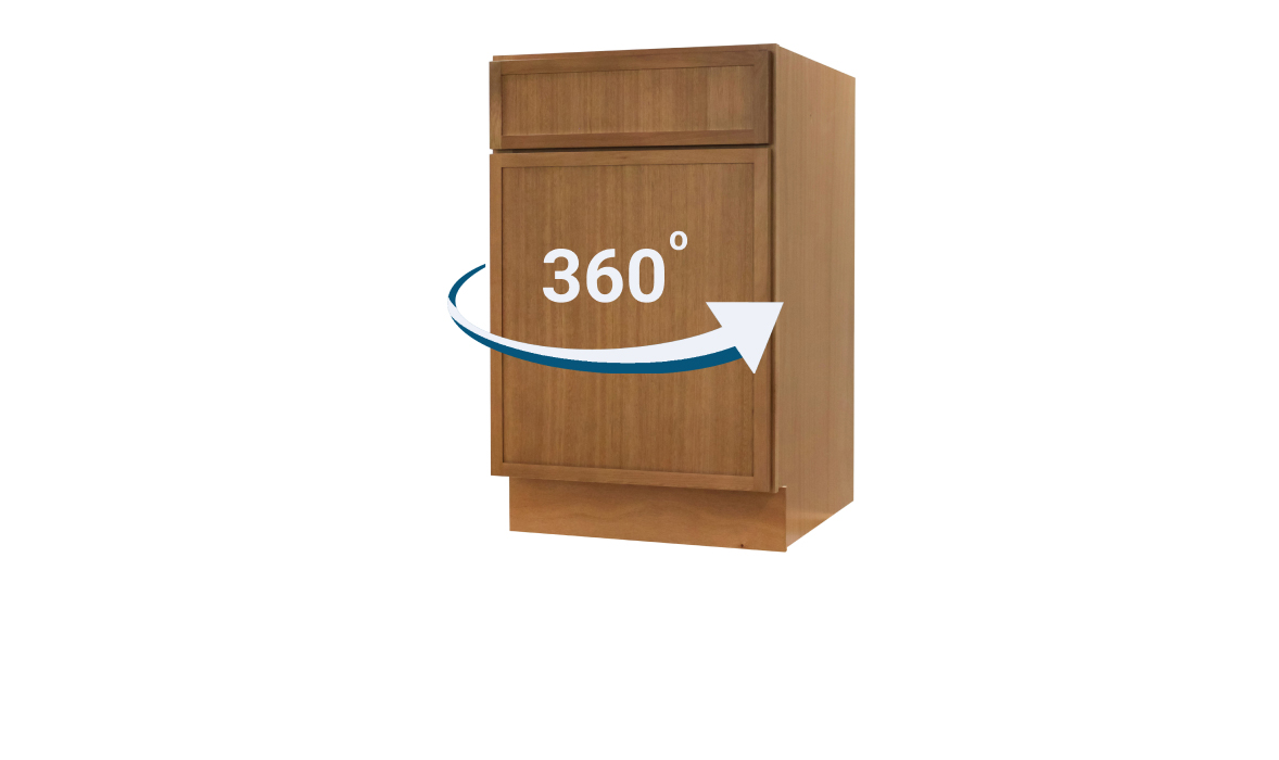 York Slim Sand Shaker Base Cabinet