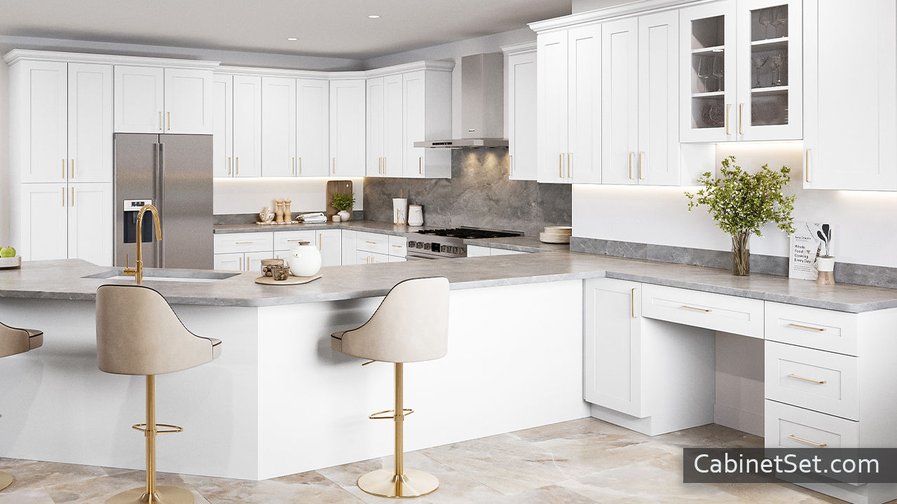 Madison White Shaker Kitchen